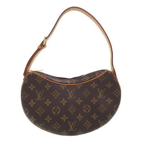 Louis Vuitton Monogram Croissant Pochette Shoulder Bag - Picture 1 of 8